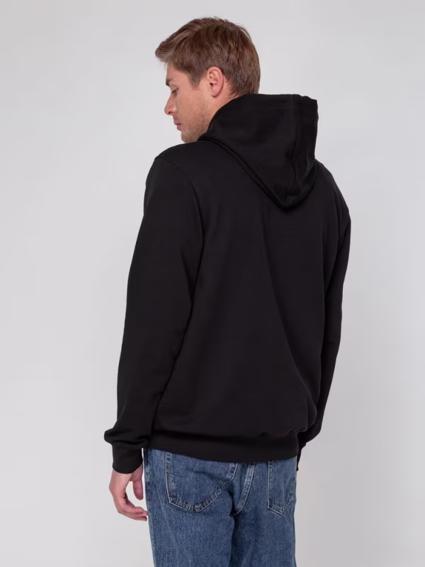 Худи унисекс с карманом на груди Chest Pocket, черное