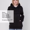Худи унисекс с карманом на груди Chest Pocket, черное