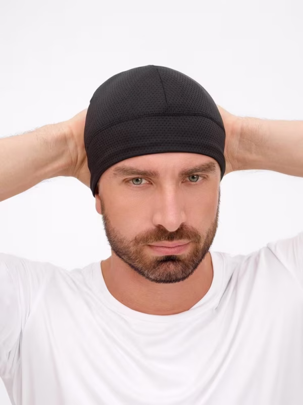 Шапка спортивная GoHead, черная