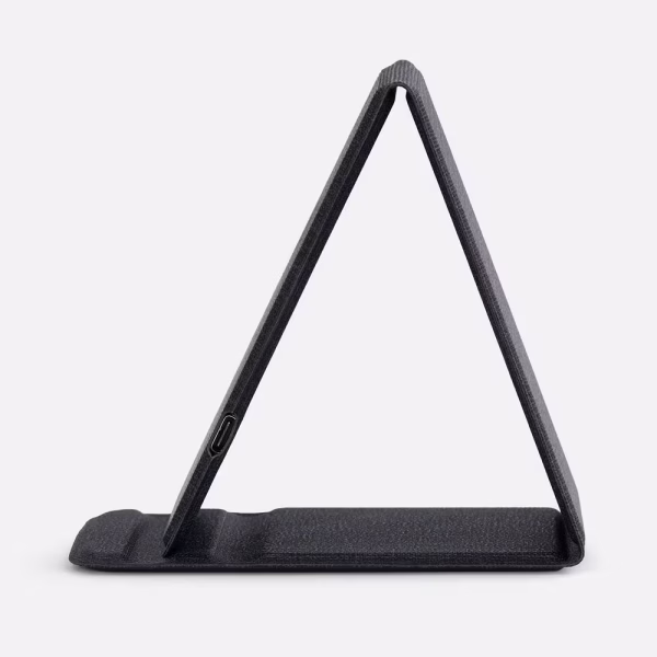 Подставка для смартфона с беспроводной зарядкой Kickstand, серая