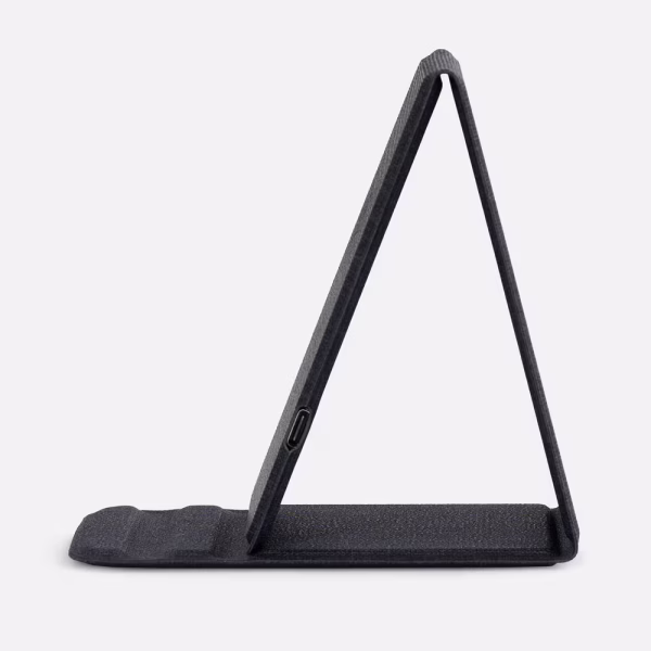 Подставка для смартфона с беспроводной зарядкой Kickstand, серая