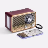 Bluetooth-колонка с радио Listenberg, коричневая