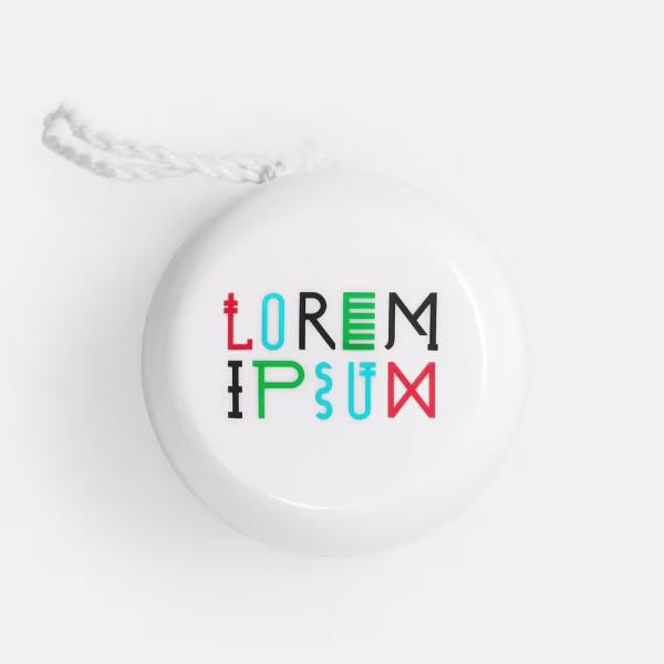 Антистресс-игрушка йо-йо Loopy, белая