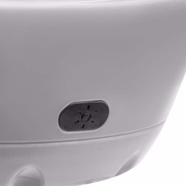 Бутылка для воды Torsta Light с колонкой и светильником, серая